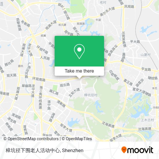 樟坑径下围老人活动中心 map