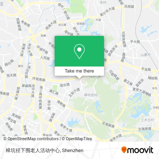 樟坑径下围老人活动中心 map