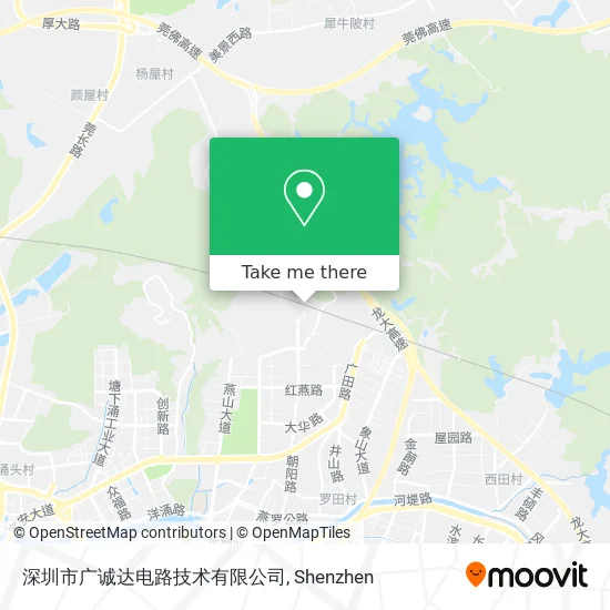 深圳市广诚达电路技术有限公司 map