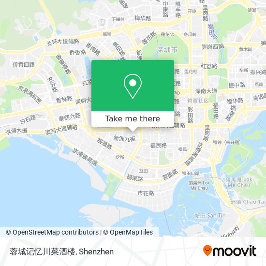 蓉城记忆川菜酒楼 map