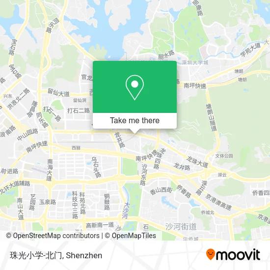 珠光小学-北门 map