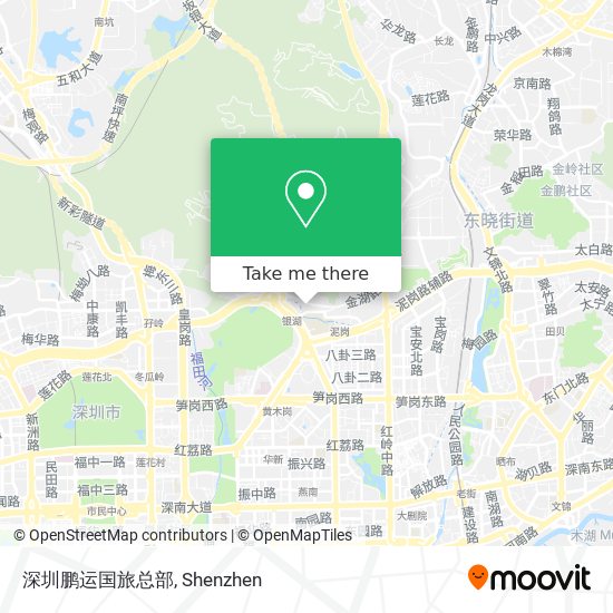 深圳鹏运国旅总部 map