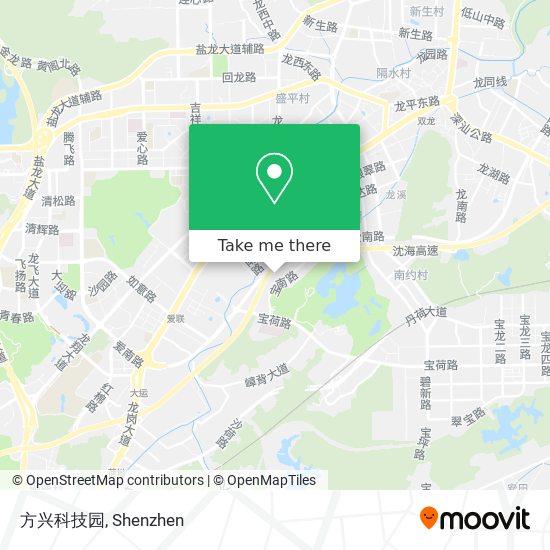 方兴科技园 map