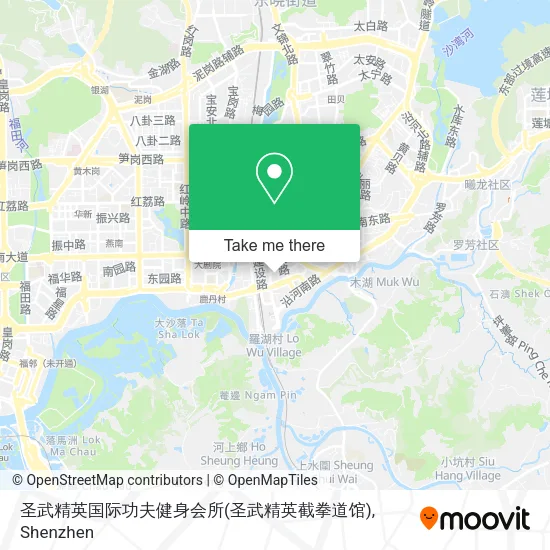 圣武精英国际功夫健身会所(圣武精英截拳道馆) map