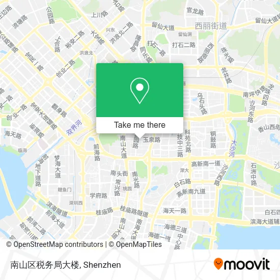 南山区税务局大楼 map