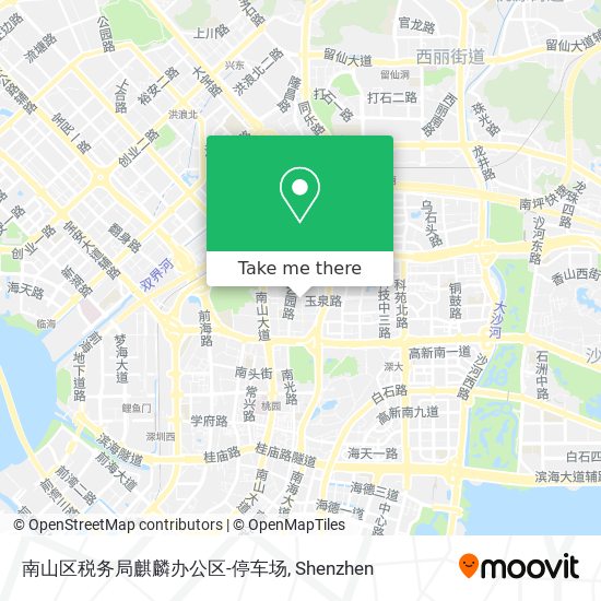 南山区税务局麒麟办公区-停车场 map