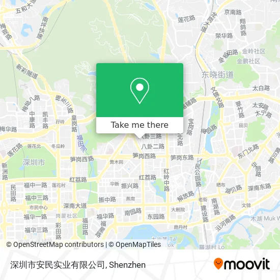 深圳市安民实业有限公司 map