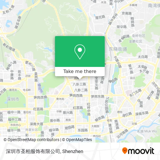 深圳市圣柏服饰有限公司 map