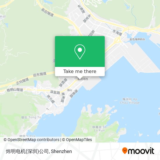 炜明电机(深圳)公司 map