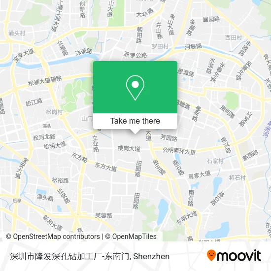 深圳市隆发深孔钻加工厂-东南门 map