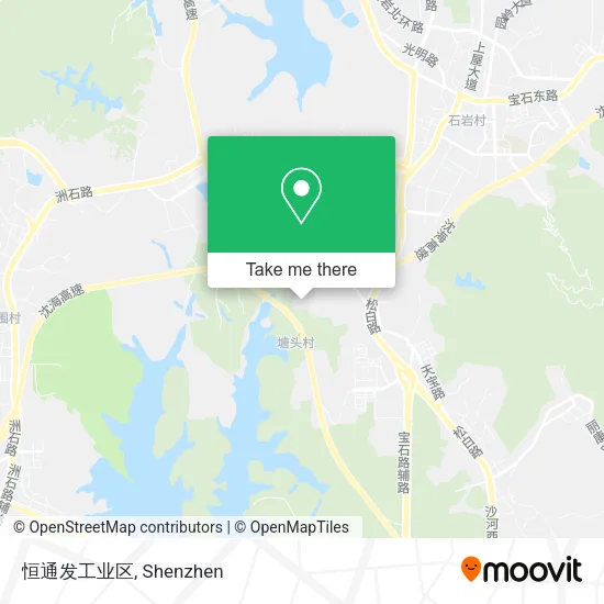 恒通发工业区 map