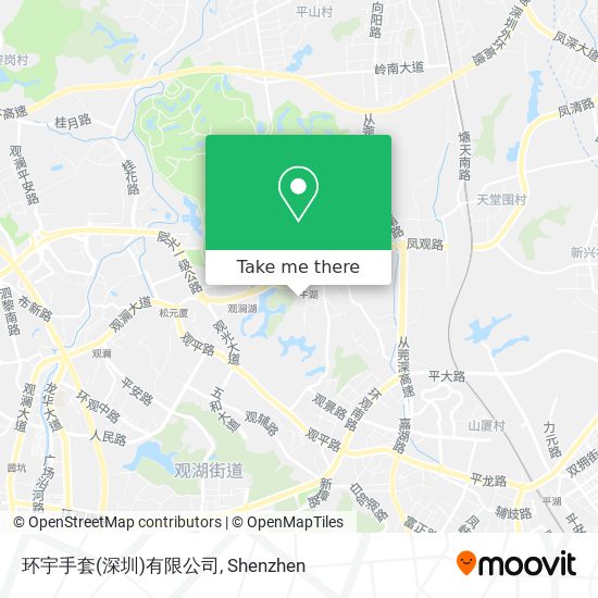 环宇手套(深圳)有限公司 map