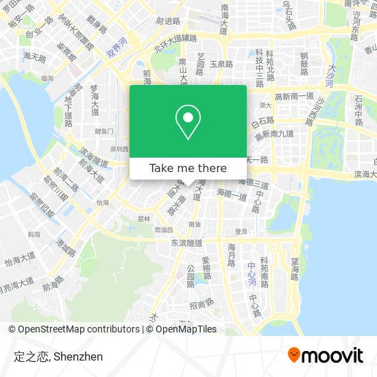 定之恋 map