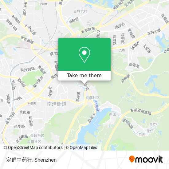定群中药行 map