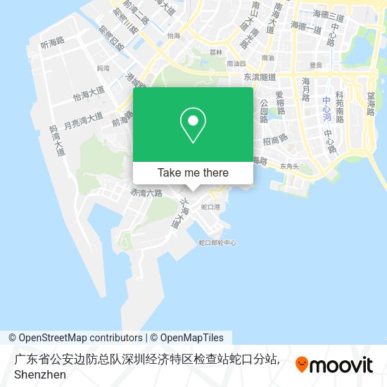 广东省公安边防总队深圳经济特区检查站蛇口分站 map