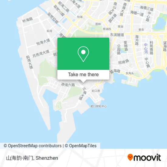 山海韵-南门 map