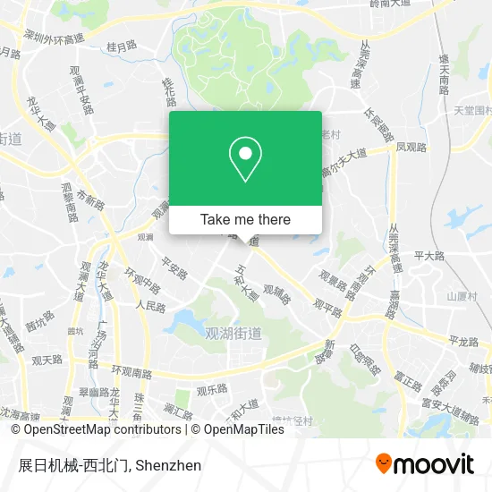 展日机械-西北门 map