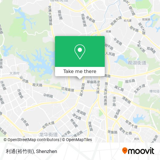 利通(裕竹街) map
