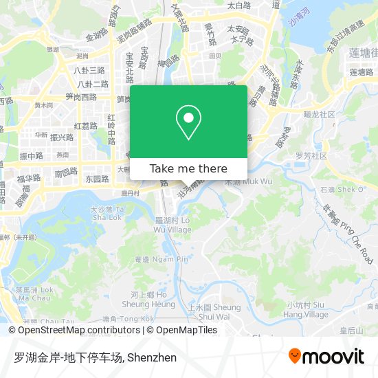 罗湖金岸-地下停车场 map