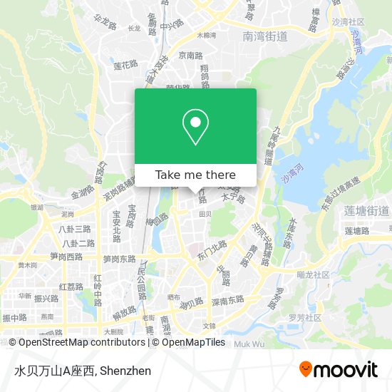 水贝万山A座西 map