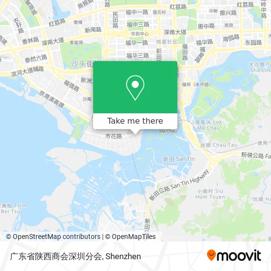 广东省陕西商会深圳分会 map