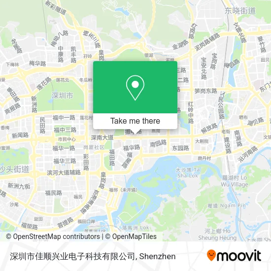 深圳市佳顺兴业电子科技有限公司 map