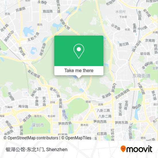 银湖公馆-东北1门 map