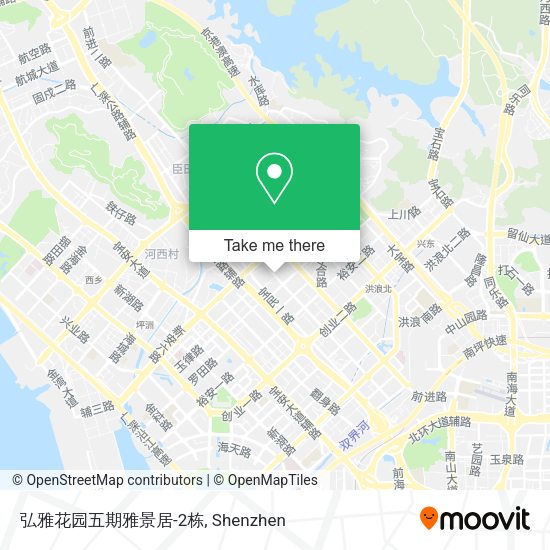 弘雅花园五期雅景居-2栋 map