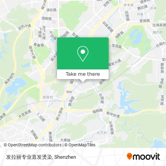 发拉丽专业直发烫染 map