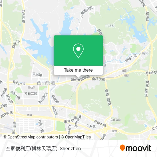 全家便利店(博林天瑞店) map