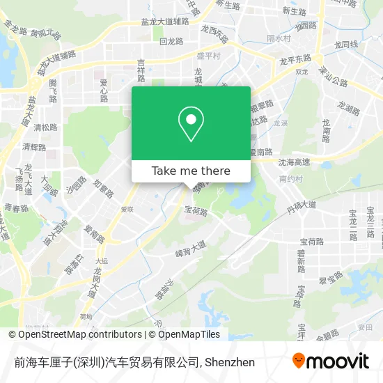 前海车厘子(深圳)汽车贸易有限公司 map