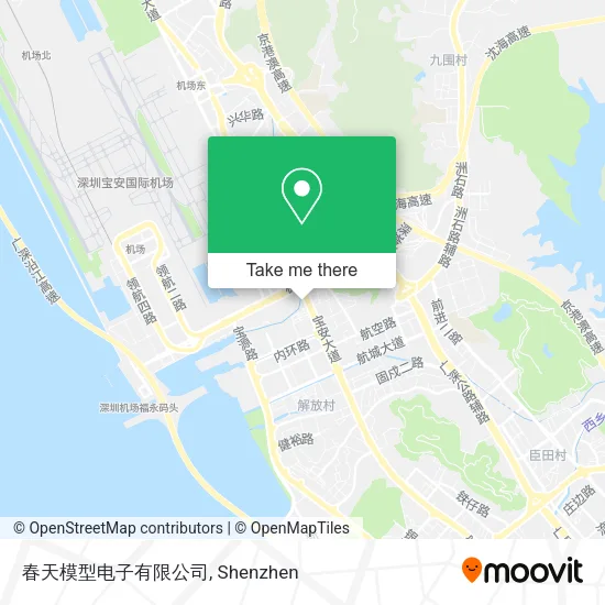春天模型电子有限公司 map