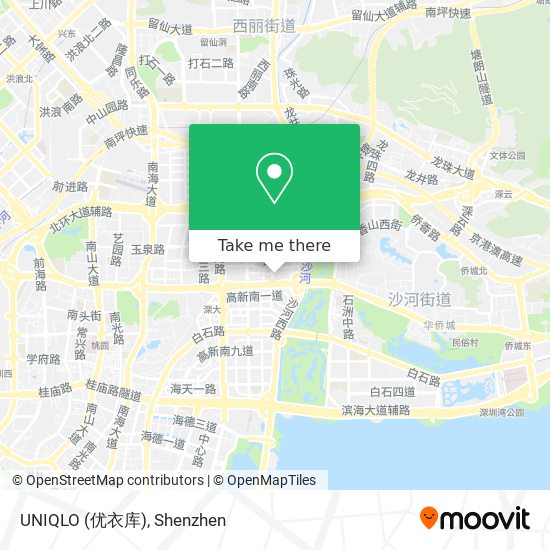 UNIQLO (优衣库) map