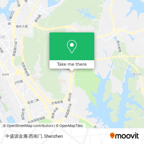 中盛源金属-西南门 map