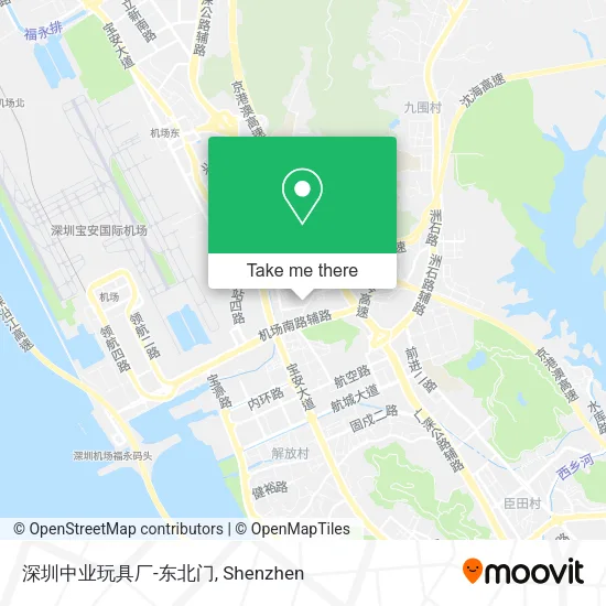 深圳中业玩具厂-东北门 map