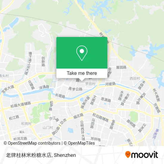 老牌桂林米粉糖水店 map
