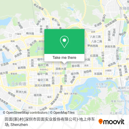田面(新)村(深圳市田面实业股份有限公司)-地上停车场 map