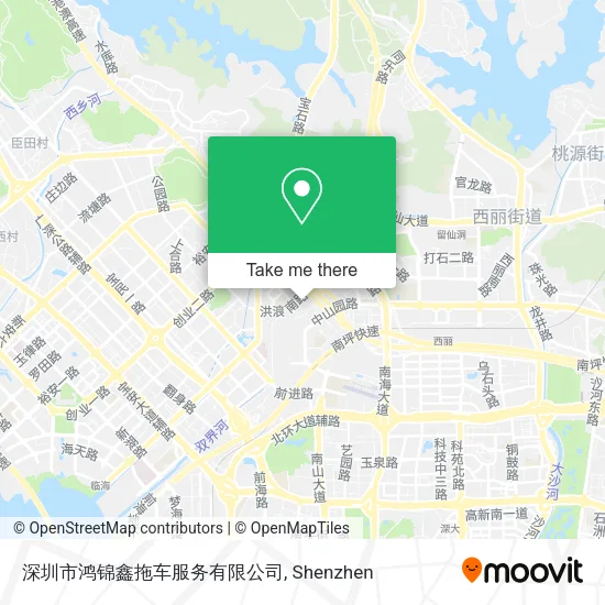 深圳市鸿锦鑫拖车服务有限公司 map