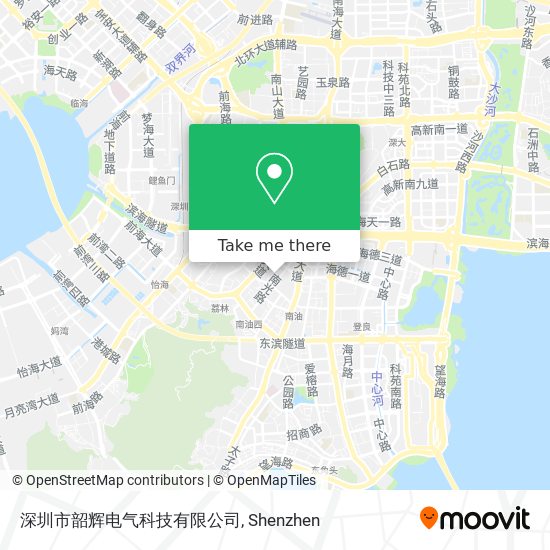 深圳市韶辉电气科技有限公司 map