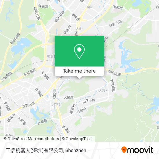工启机器人(深圳)有限公司 map