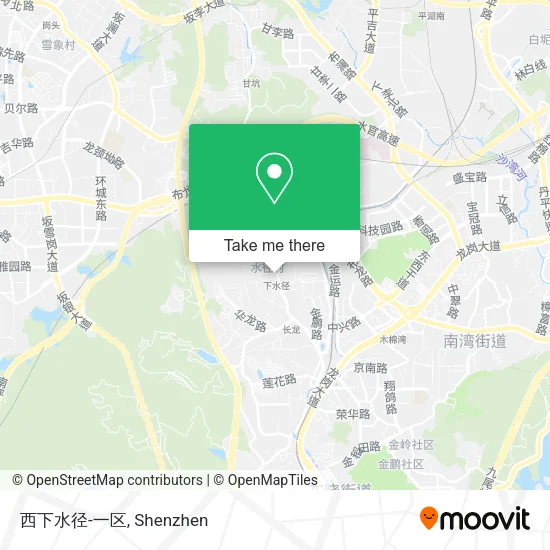 西下水径-一区 map