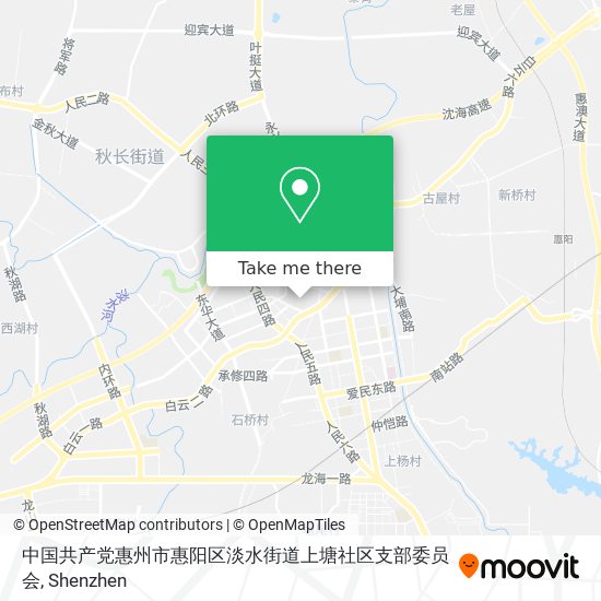 中国共产党惠州市惠阳区淡水街道上塘社区支部委员会 map