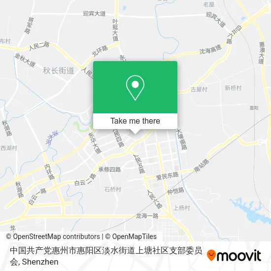 中国共产党惠州市惠阳区淡水街道上塘社区支部委员会 map