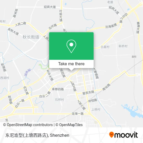 东尼造型(上塘西路店) map