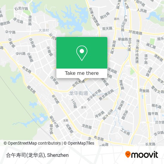合午寿司(龙华店) map