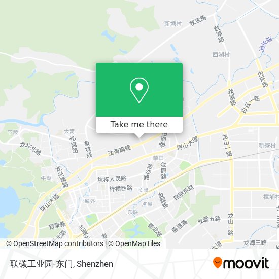 联碳工业园-东门 map