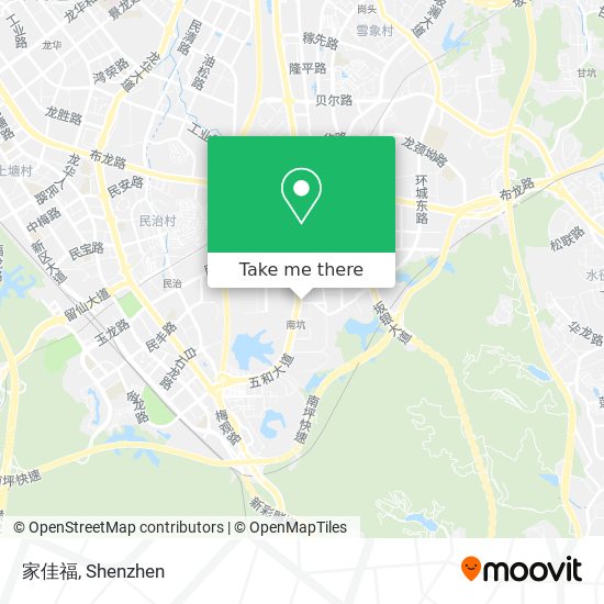 家佳福 map