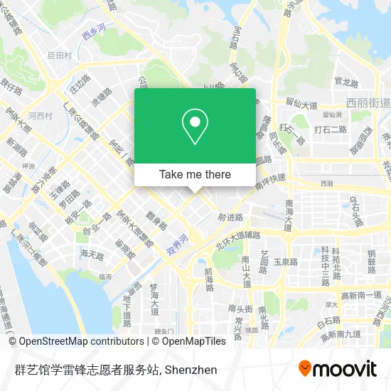 群艺馆学雷锋志愿者服务站 map