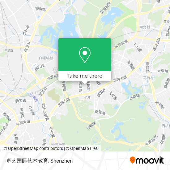卓艺国际艺术教育 map