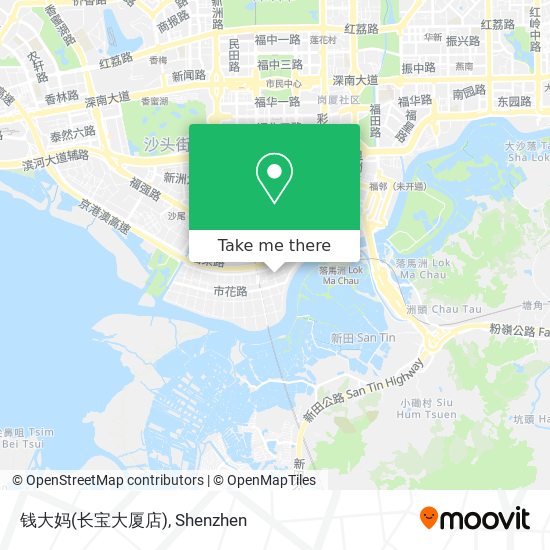 钱大妈(长宝大厦店) map